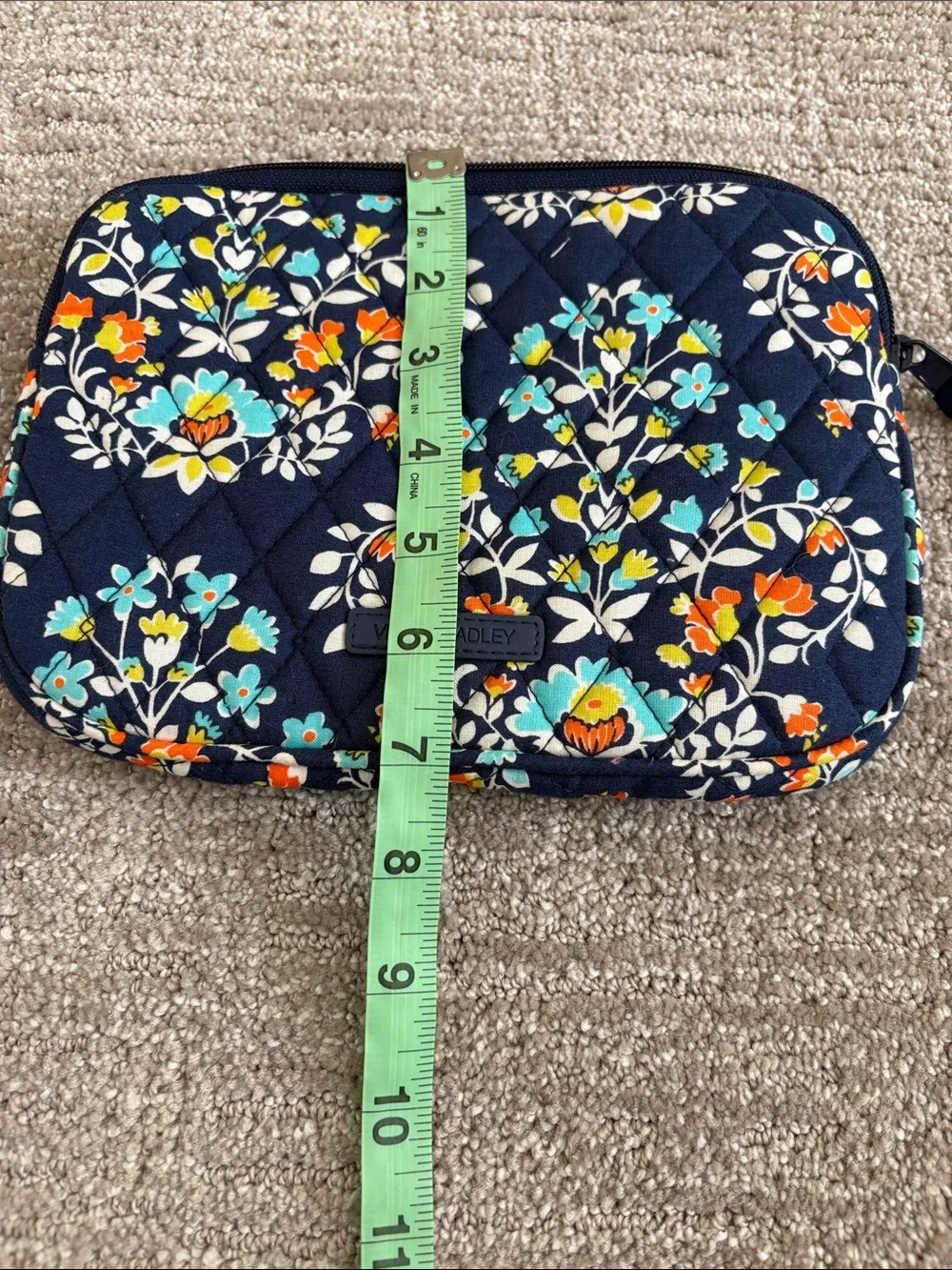 Vera Bradley compact quilted